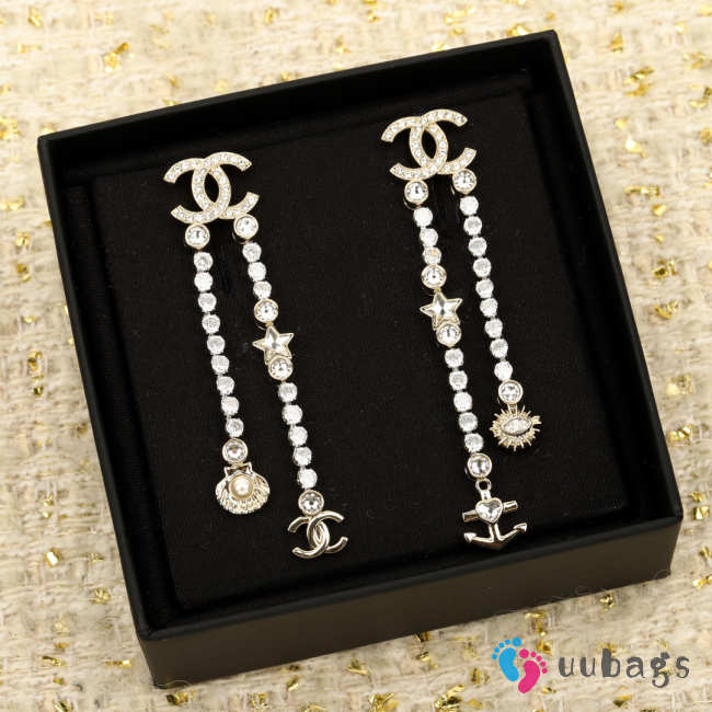 Uubags Chanel long earrings  - 1