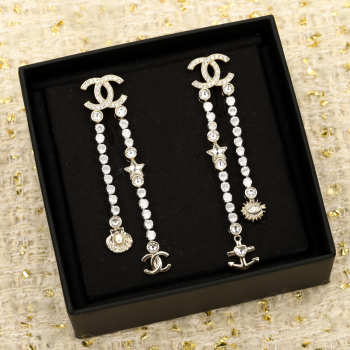 Uubags Chanel long earrings 