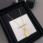 Uubags Chanel Gold No.19 Perfume Bottle Necklace  - 2