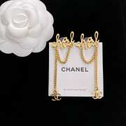 Uubags Chanel long gold earrings  - 1