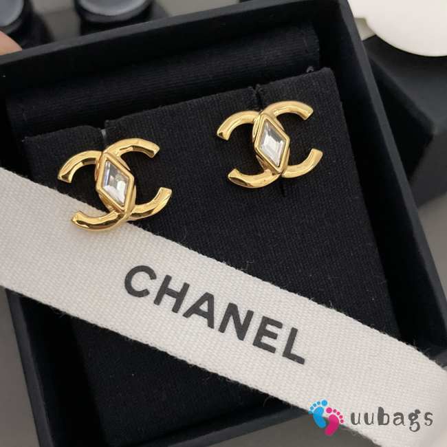 Uubags Chanel earrings gold 01 - 1