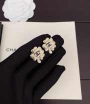 Uubags Chanel silver stud earrings - 2