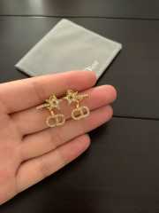 Dior earrings gold star  - 1