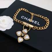 Uubags Chanel Lambskin Pearl Resin CC Bracelet - 5