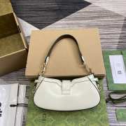 Uubags Gucci Moon Side small bag in white 24x12x5cm - 4