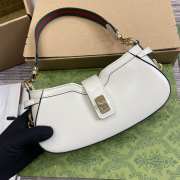 Uubags Gucci Moon Side small bag in white 24x12x5cm - 3