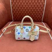 Uubags | Louis Vuitton M13391 LV x TM Nano Speedy Bag In Multicoloured 16x10x7.5cm - 1