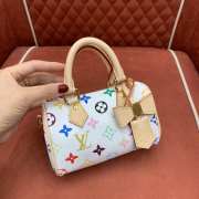 Uubags | Louis Vuitton M13391 LV x TM Nano Speedy Bag In Multicoloured 16x10x7.5cm - 2