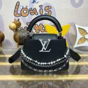 Uubags Louis Vuitton M11908 Capucines Mini Bag In Black 21x13.6x8cm - 1