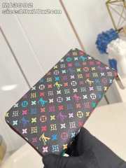 Uubags Louis Vuitton M13992 LV x TM Wallet In Black Multicolored 19.5x10.5x2.5cm - 4