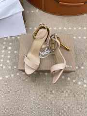 Uubags Christian Louboutin Ginko girl high heels in beige 8.5cm - 1