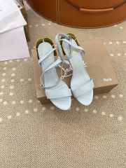 Uubags Christian Louboutin Ginko girl high heels in light blue 8.5cm - 6