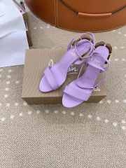 Uubags Christian Louboutin Ginko girl high heels in light purple 8.5cm - 5