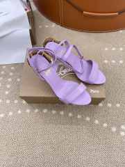 Uubags Christian Louboutin Ginko girl high heels in light purple 8.5cm - 2