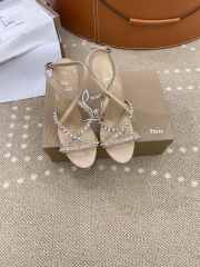 Uubags Christian Louboutin 10cm Tatooshka Spikes Pumps In Beige - 5