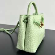 Uubags Bottega Veneta Mini Andiamo Leather Light Green Bag 22x9x15.5cm - 5