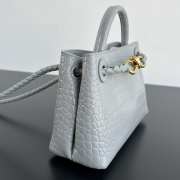 Uubags Bottega Veneta Mini Andiamo Leather Grey Bag 22x9x15.5cm - 4