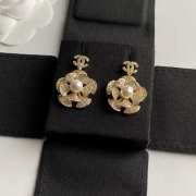 Uubags Chanel Camellia Pearl Earrings - 5