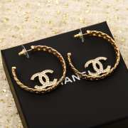 Uubags Chanel 24P CC hoops earrings - 1