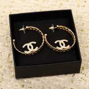 Uubags Chanel 24P CC hoops earrings - 3