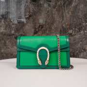 Uubags Gucci Dionysus Mini Bag Leather Shoulder Bag In Green 16.5x10x4cm - 1