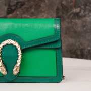 Uubags Gucci Dionysus Mini Bag Leather Shoulder Bag In Green 16.5x10x4cm - 2