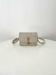 Uubags YSL solferino small satchel in grey box bag 19x13x5cm  - 1