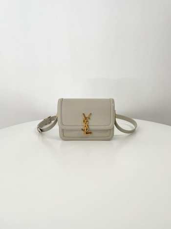 Uubags YSL solferino small satchel in grey box bag 19x13x5cm 