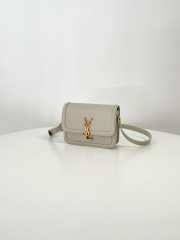 Uubags YSL solferino small satchel in grey box bag 19x13x5cm  - 6