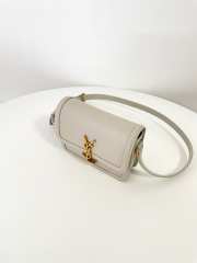 Uubags YSL solferino small satchel in grey box bag 19x13x5cm  - 3