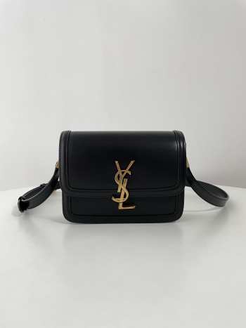 Uubags YSL solferino small satchel in black box bag 19x13x5cm