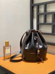 Uubags Loewe Balloon Anagram Bag in Black 18x25x13.5cm - 6