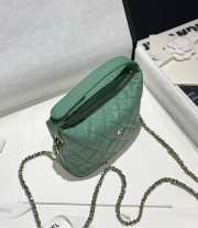 Uubags Chanel Small Hobo Bag In Mint Green 21.5x19x6cm - 4