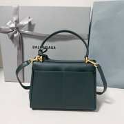 Uubags Balenciaga Rodeo Mini bag in pine green smooth calfskin, aged-gold hardware 22.8x16x8cm - 3