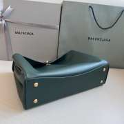 Uubags Balenciaga Rodeo large bag in pine green smooth calfskin, aged-gold hardware 40x30x13cm - 6