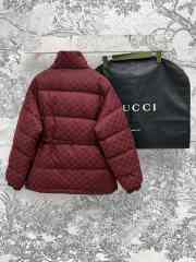 Uubags Gucci GG canvas bomber jacket red and ebony GG canvas - 2