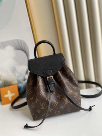 Uubags | Louis Vuitton M45516 Montsouris BB Black Backpack 17x20x10.5cm