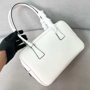 Uubags Prada 1BA328 Saffiano Leather Bag In White 29x19x8cm - 4