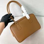 Uubags Prada 1BA328 Saffiano Leather Bag In Brown 29x19x8cm - 6