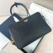 Uubags Prada 1BB131 Saffiano Leather Bag In Black 34x23x10cm - 6