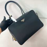 Uubags Prada 1BB131 Saffiano Leather Bag In Black 34x23x10cm - 4