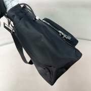 Uubags Prada Re-Nylon baby bag in black 36x31x18cm - 5