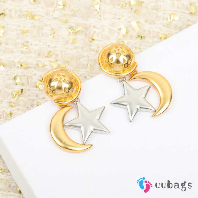 Uubags Celine earrings moon & star - 1