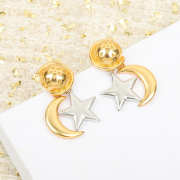 Uubags Celine earrings moon & star - 1