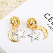 Uubags Celine earrings moon & star - 6