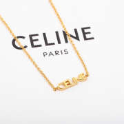 Uubags Celine gold necklace - 1