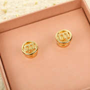 Uubags Miu Miu gold earrings - 5