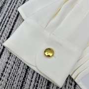 Uubags Prada White shirt with black collar - 2