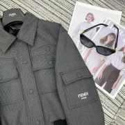 Uubags Fendi grey jacket  - 6