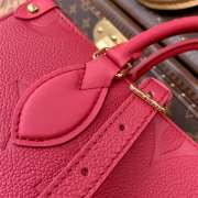 Uubags Louis Vuitton M45653 OnTheGo PM Bag In Red 25x19x11.5cm - 6